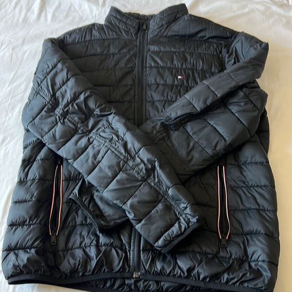 Tommy hilfiger thin puffer jacket Clearance